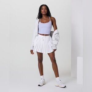 Vuori Clementine Pleated Skirt 15" size Large